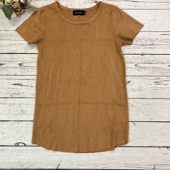 Minkpink faux suede shirt dress - Picture 7 of 9